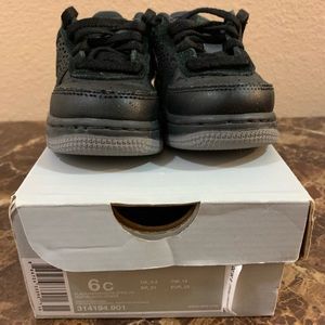 Toddler Air Force one- Color Black/ Grey